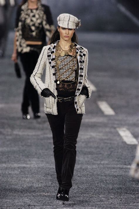 chanel fashion designer fall 2004.